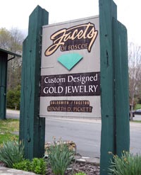 Facets of Foscoe Sign